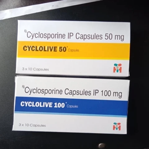 Cyclolive 50 mg Capsule 30 pcs