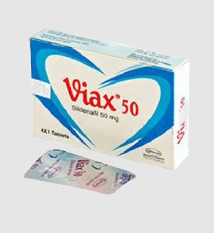 Viax 50 mg Tablet 4's pack