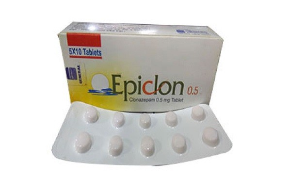 Epiclon 0.5 Tablet 10's strip