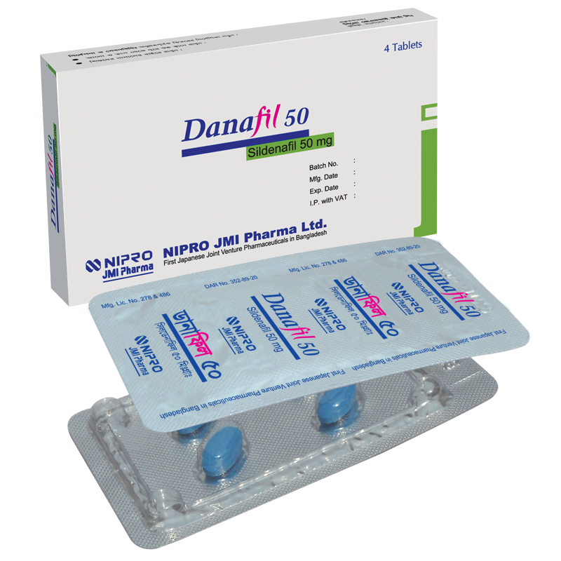 Danafil 25 mg Tablet 4 pcs