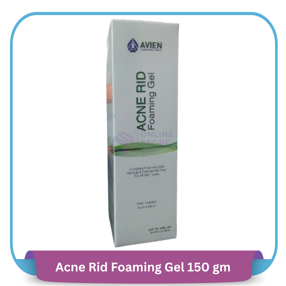 Acne Rid Foaming Gel 150 gm