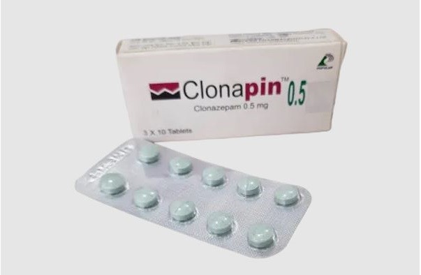 Clonapin 0.5 Tablet 10's strip