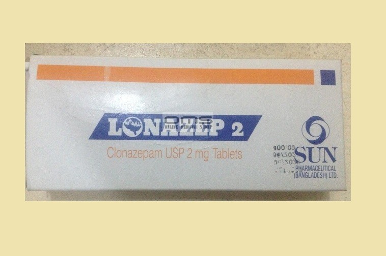 Lonazep 2 Tablet 50's pack