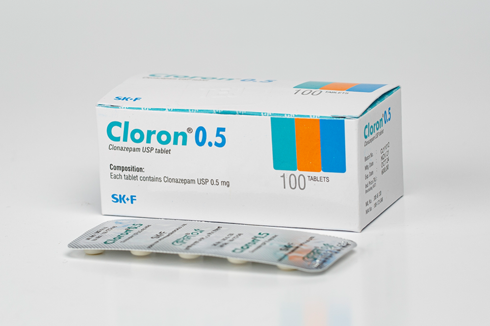 Cloron 0.5 Tablet 100's pack