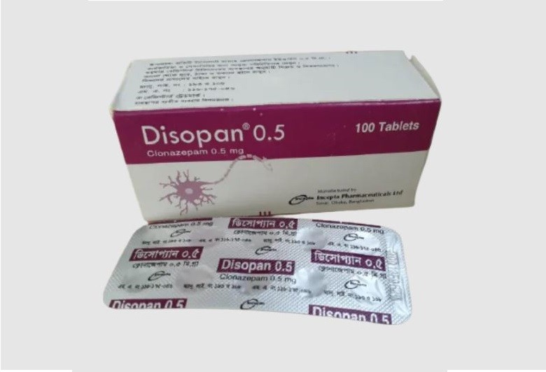 Disopan 0.5 Tablet 10's strip