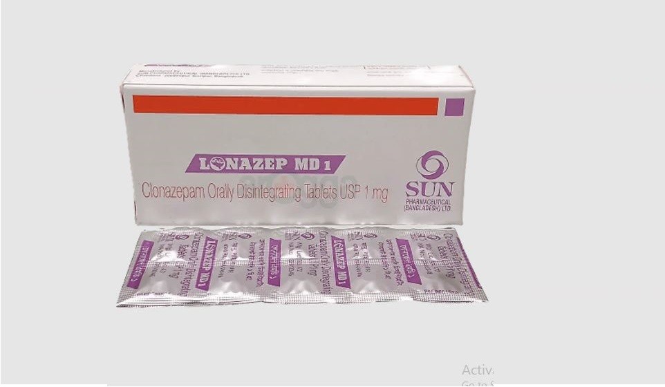 Lonazep MD 1 Tablet 10's strip