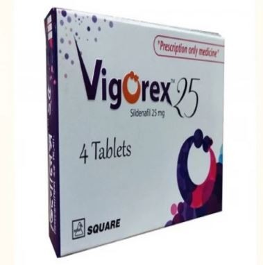 Vigorex 25 mg Tablet 10 pcs