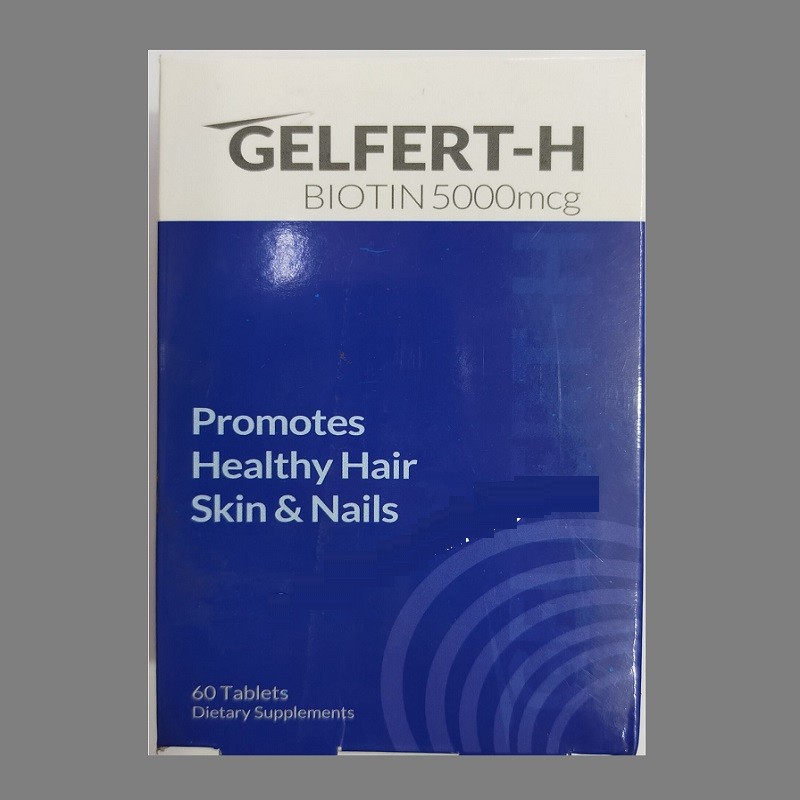 Gelfert-H Biotin 5000 Tablet 60 pcs