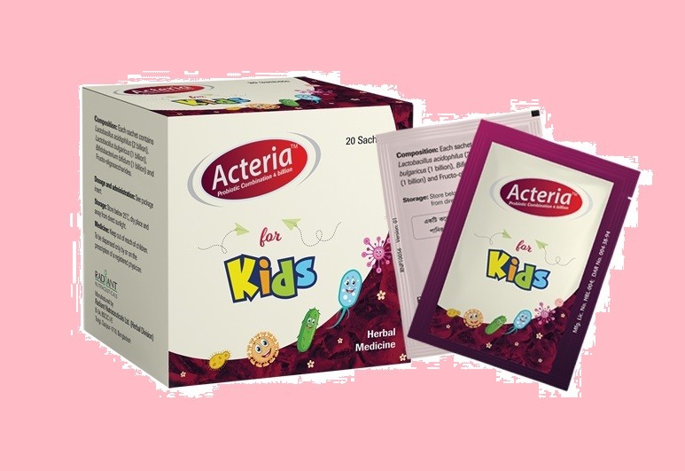 Acteria (For kids) 4 billion sachet 20's pack