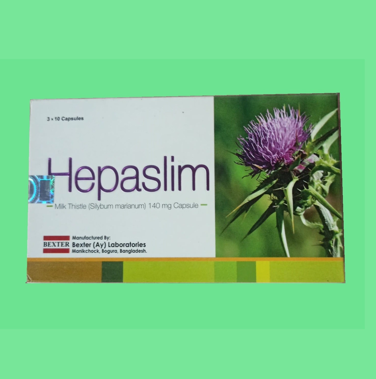 Hepaslim Capsule 30's pack