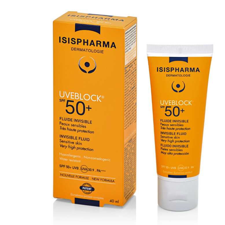 UVEBLOCK SPF 50+ Invisible Fluid 40 ml