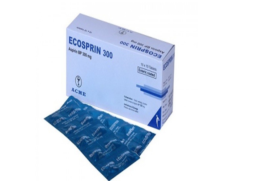 Ecosprin 300 Tablet 100's pack