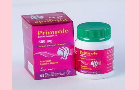 Primrole 500 Capsule 30's pack