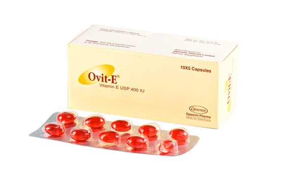 Ovit-E 400 Capsule 50's pack