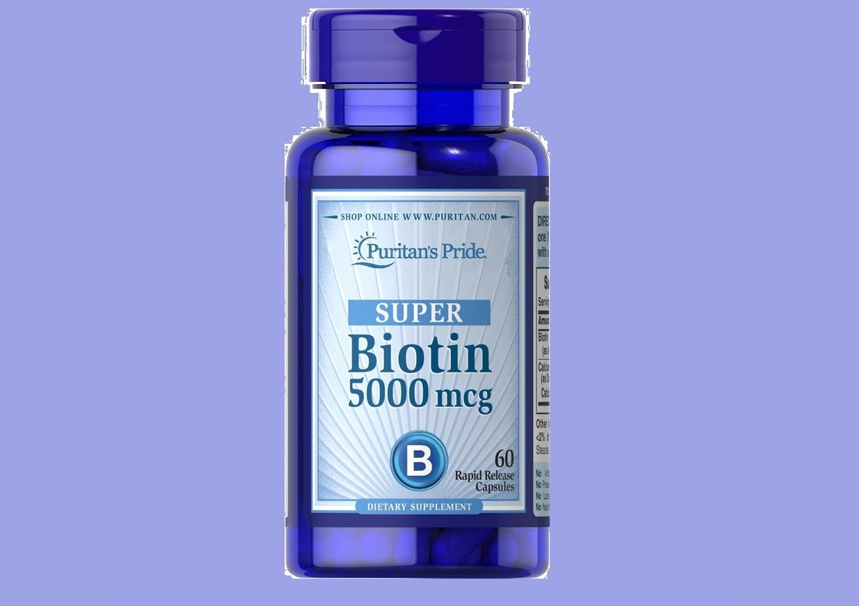 Biotin 5000 mcg Capsule 60's pack